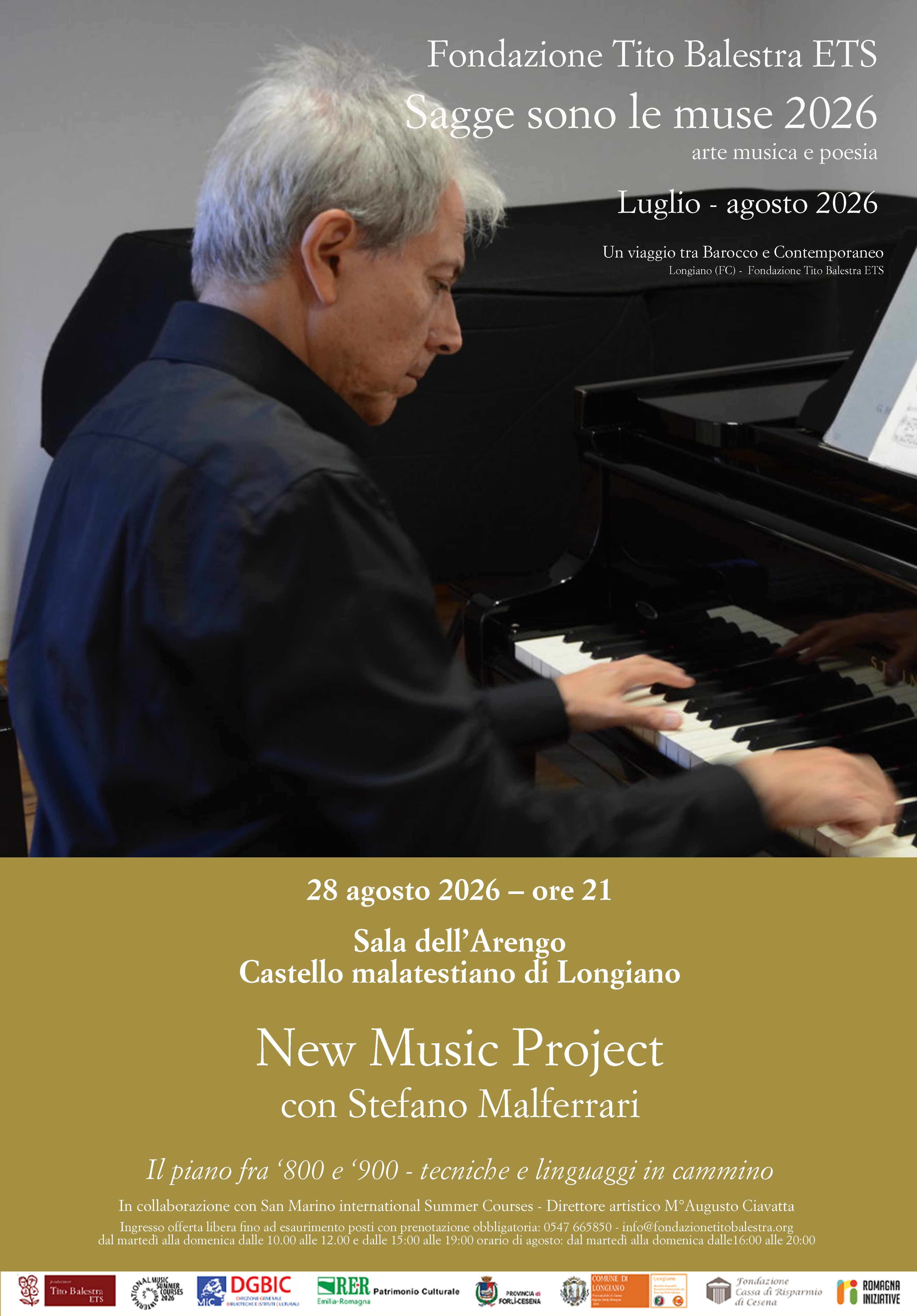 Fondazione Tito Balestra ETS immagine dell'evento: New Music Project